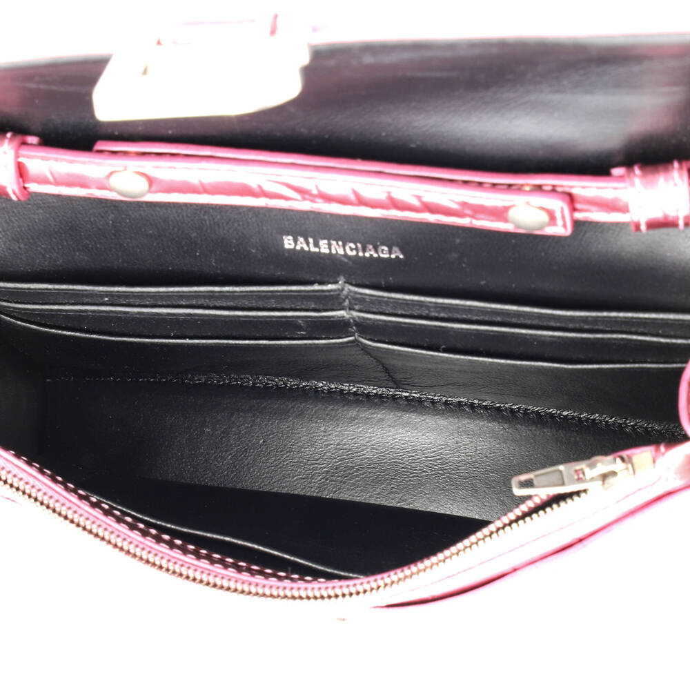 Balenciaga Hourglass Chain Wallet #258579B10B - Picture 5 of 6